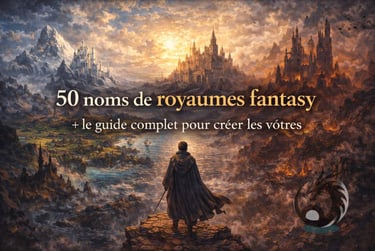 Un homme découvre des royaumes de Fantasy