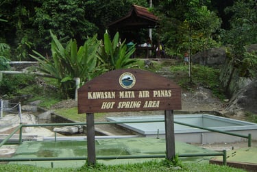 borneo kota kinablau poring hot springs