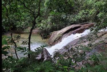 thailand khao lak ton pling waterfall