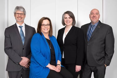 the NOW sask team from left to right allan, gail, trish, jack