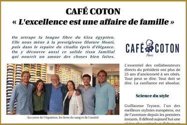 article cafe coton