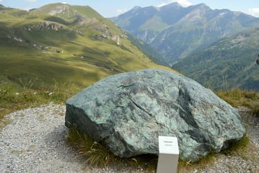 Serpentinito luitas Austrijos Alpėse