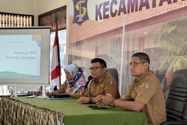 Sosialisasi bersama Camat dan Lurah