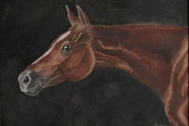 hay alguien - acrilico 30x40cm