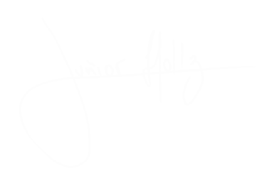 Firma personal Junior Hollz blanca