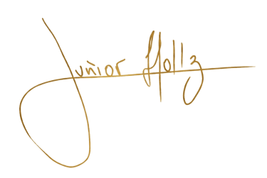 Firma manuscrita dorada