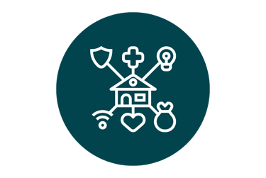 Ikon fasilitas terbaik Graha Persada Raya