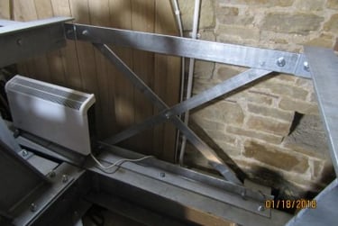 Completion of bell frame