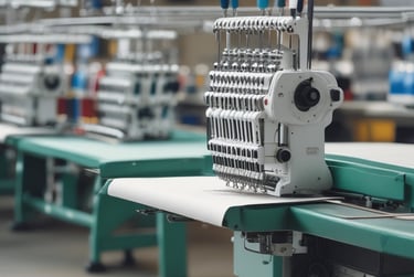 Industrial Embroidery Machine