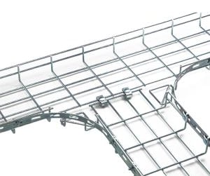 wire mesh cable tray tee