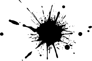 Black Ink Splat