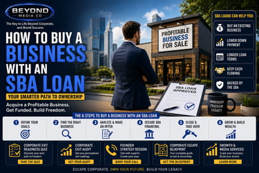 HOW TO BUY A BUSINESS WITH A SBA LOAN