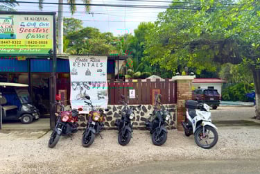 Moto Rental Playa Potrero Costa Rica