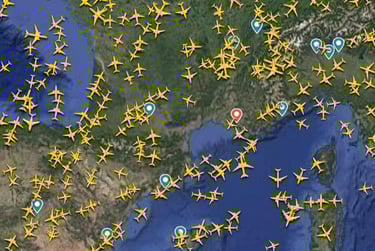 FlighTradar24 Marseille Airport