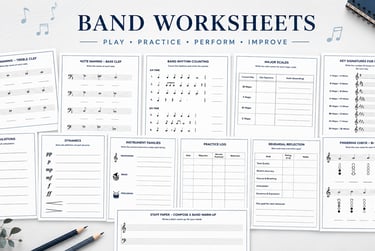 Band Worksheets