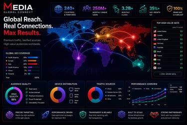 Global performance marketing and user acquisition network