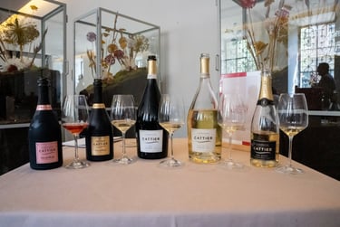Degustazione degli Champagne Cattier organizzata da CLASSY Wines al Ristorante Daniel Canzian di Milano.
