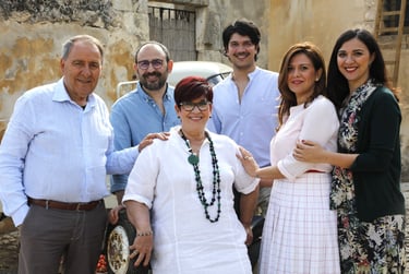 La famiglia Arestia, fondatrice e guida di Agromonte.