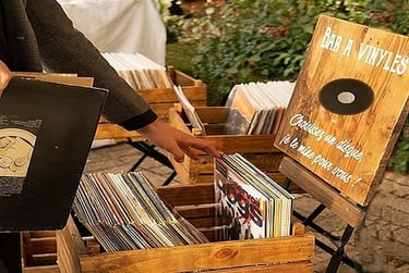Nombreux choix de vinyles par Jean Claude PERRIERES