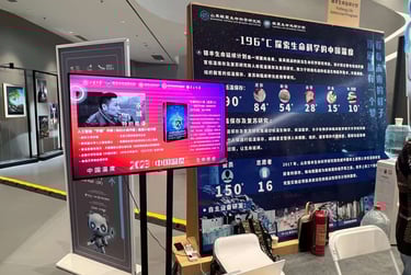 N-8 Explores Life Science  in China Temperature.