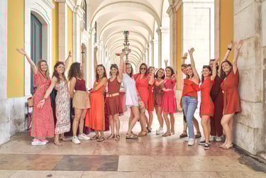 une séance photo evjf à marseille
