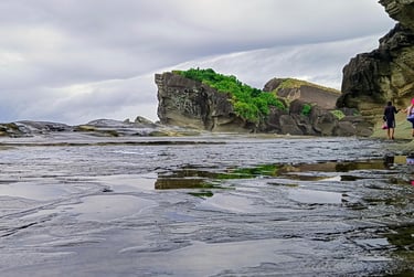 Rock Formation in Biri Island