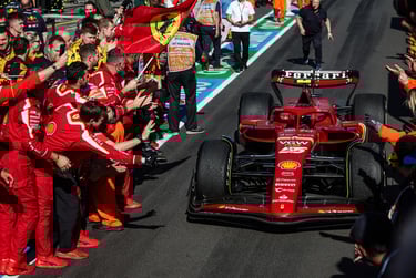 Carlosas Sainzas Ferrari