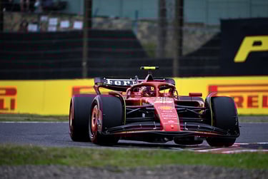 Carlosas Sainzas Ferrari