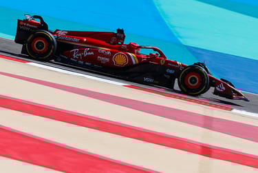 Charlesas Leclercas Ferrari Formulė-1