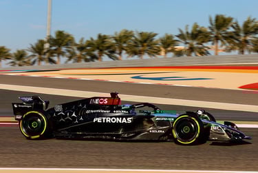 George'as Russellas Mercedes Formulė-1