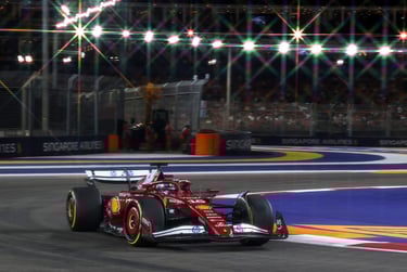 Charlesas Leclercas Ferrari