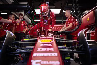 Charlesas Leclercas ferrari