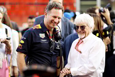 Christianas Horneris Bernie Ecclestone'as