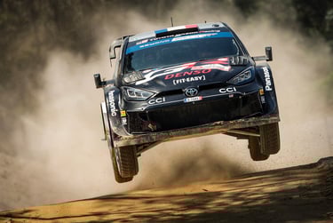Sebastienas Ogier Toyota WRC