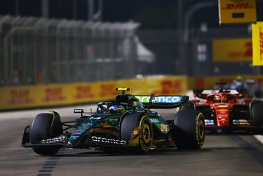 Fernando Alonso Aston Martin Formulė-1
