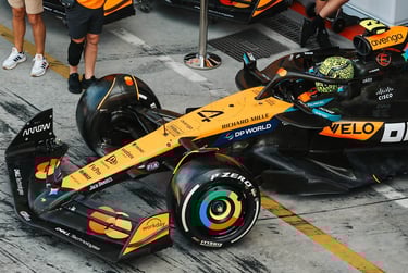 Lando Norrisas McLaren