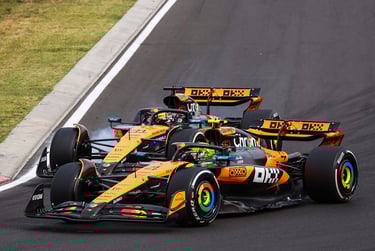 Lando Norrisas Oscaras Piastri McLaren