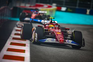 Lewisas Hamiltonas Ferrari
