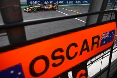 Oscaras Piastri McLaren