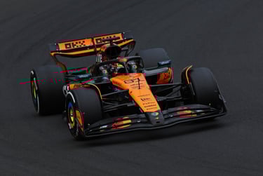 Oscaras Piastri McLaren