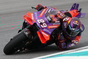 Jorge Martinas Ducati MotoGP lenktynės