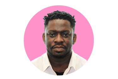The is a picture of Emmanuel Leslie Addae