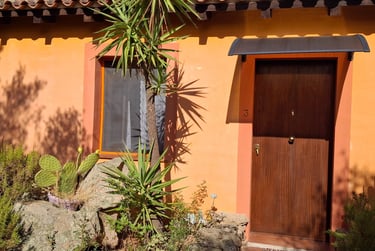 Exterior de la Habitación 3 Arancio, habitación luminosa en el campo cerca de Olbia