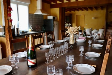 Gîte de Lamartinerye - Salle à Manger