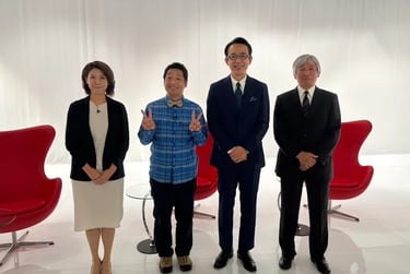 テレビ大阪「関西リーダー列伝」出演者集合写真｜堺市のニュースならサカイタイムズ