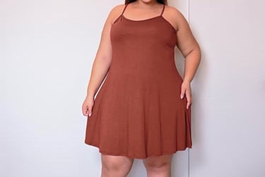 vestido plus size soltinho confortável elegante para o dia a dia