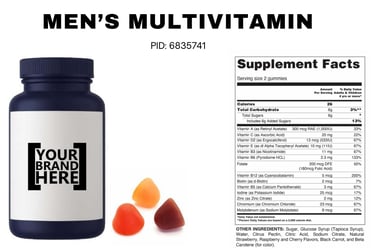 men's multivitamin gummies