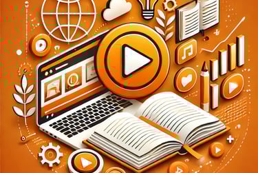 Educational video content with learning resources and digital study materials.