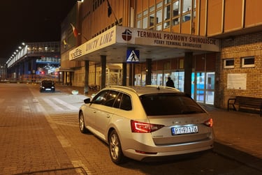 transport Świnoujście, taxi świnoujście berlin, marynarze świnoujście