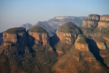 The Three Rondavels in Blyde River Canyon of South Africa